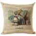 18" Square Bohemian Vintage Cotton Linen Pillow Cover Cushion Cover Throw Pillow   291823984176